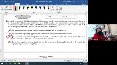 ap chemistry unit 7 progress check